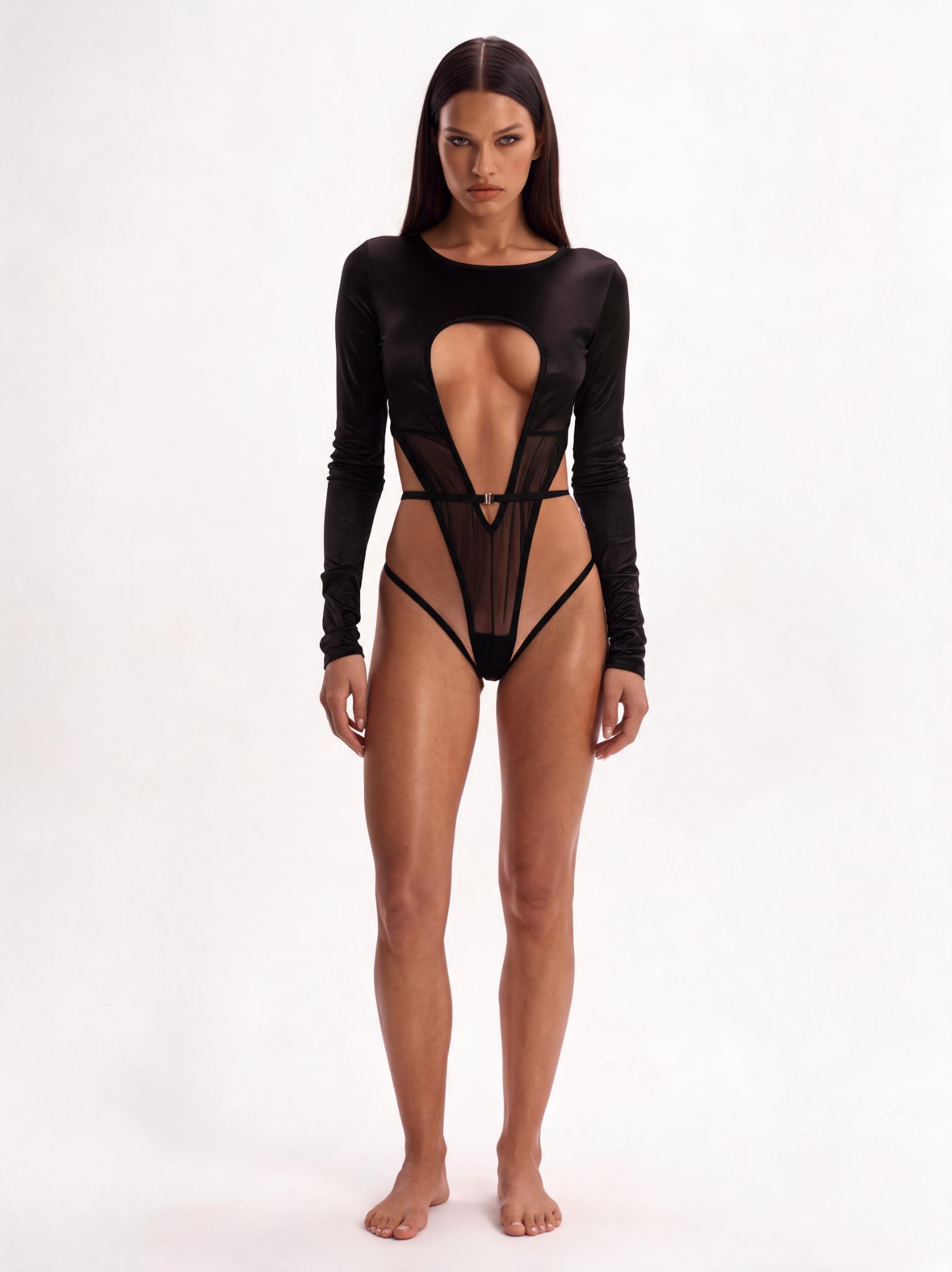 HUELVA NOIR BODYSUIT