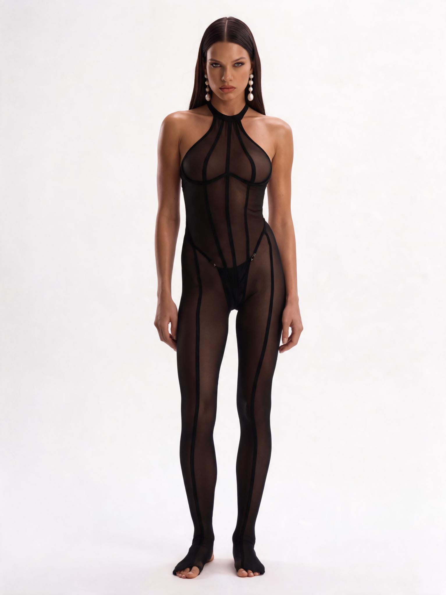 NERJA NOIR BODYDRESS