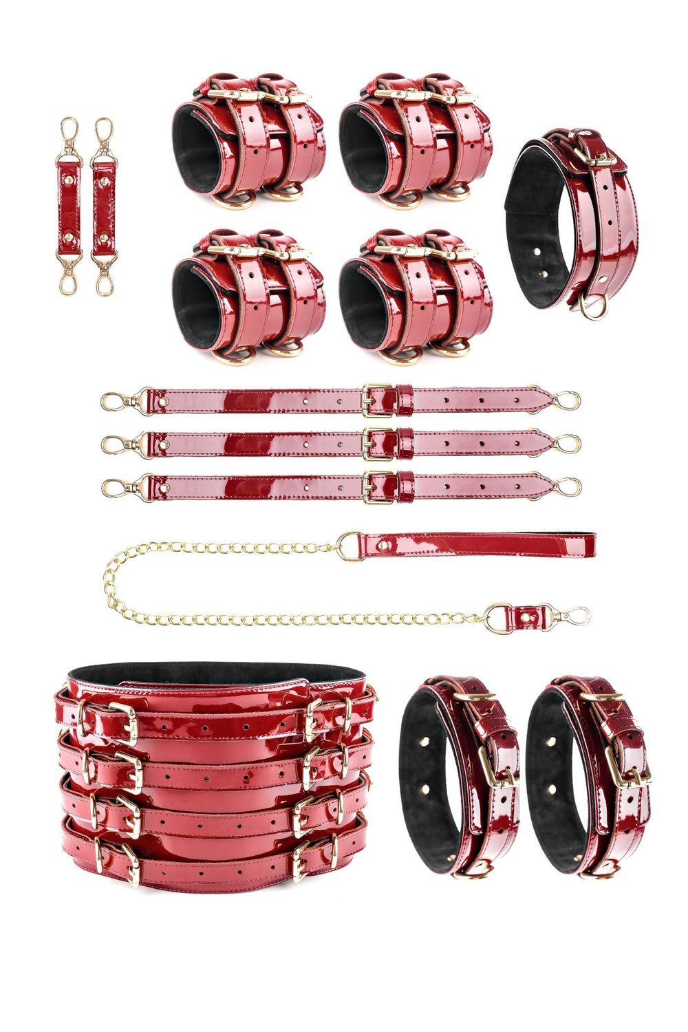 MADAMME LUXURY LEATHER BLOODY SET