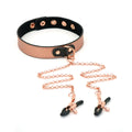 CANDY COLLAR WITH NIPPLE CLAMPS