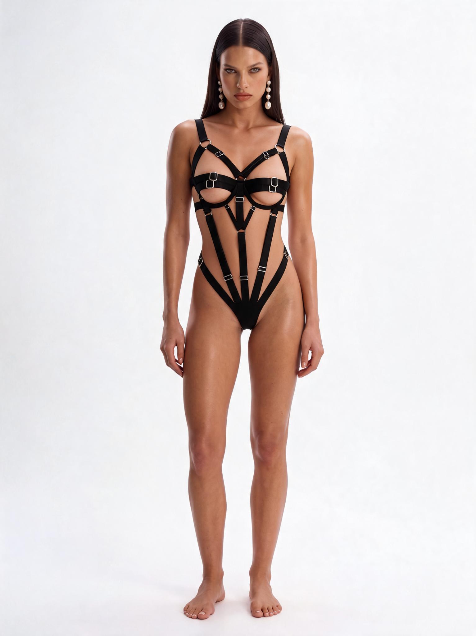 MANRESA NOIR BODYSUIT