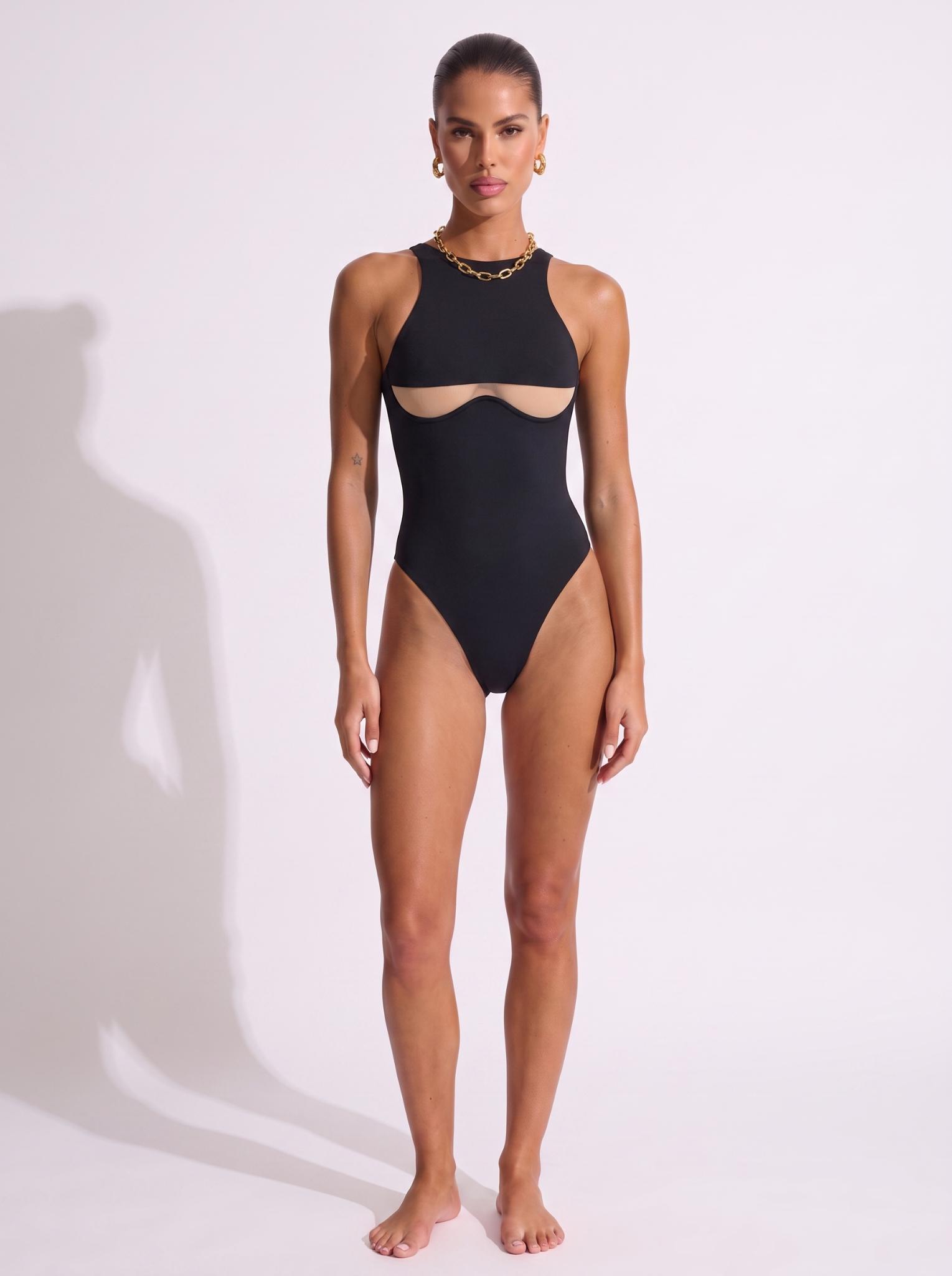 VALENCIA NOIR BODYSUIT