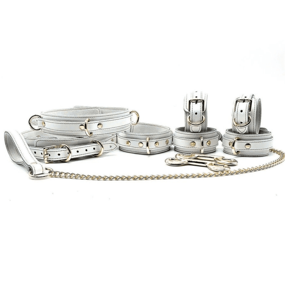 LUXURY BLANC LEATHER SET