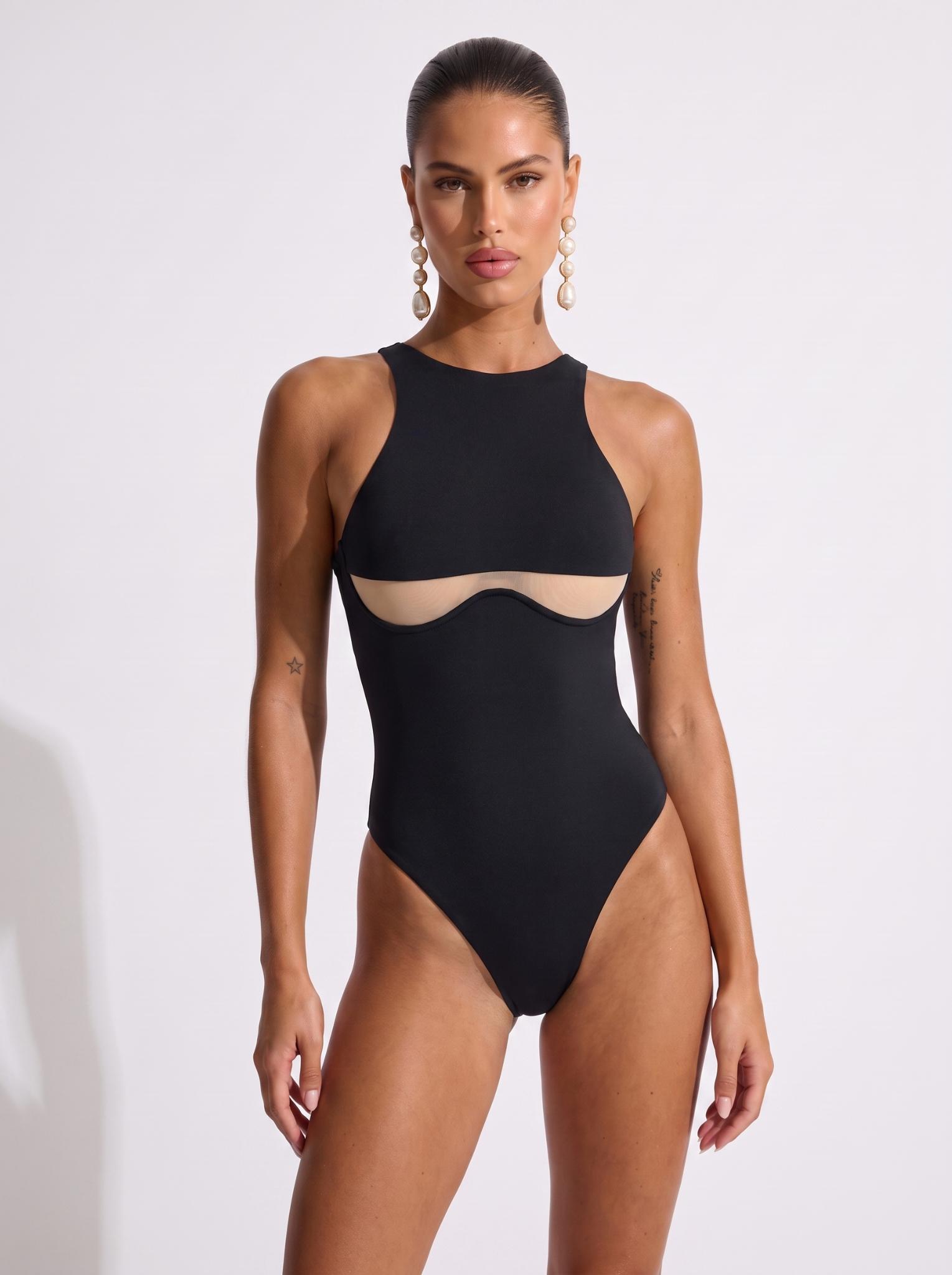 VALENCIA NOIR BODYSUIT