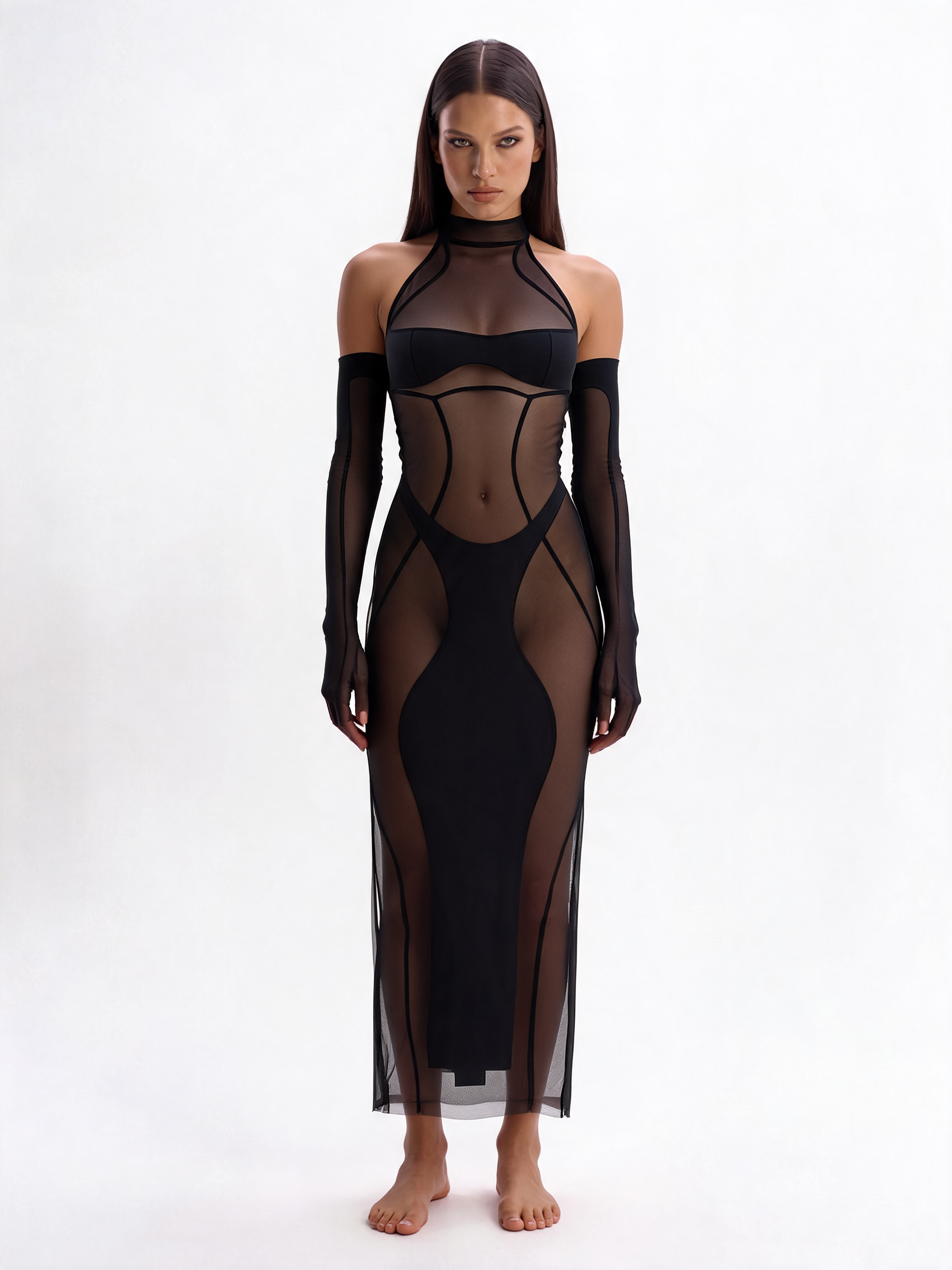 LINNEA NOIR DRESS