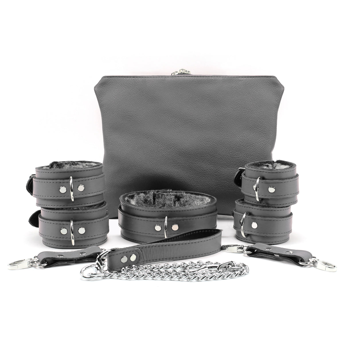 INTER GREY PREMIUM LEATHER SET