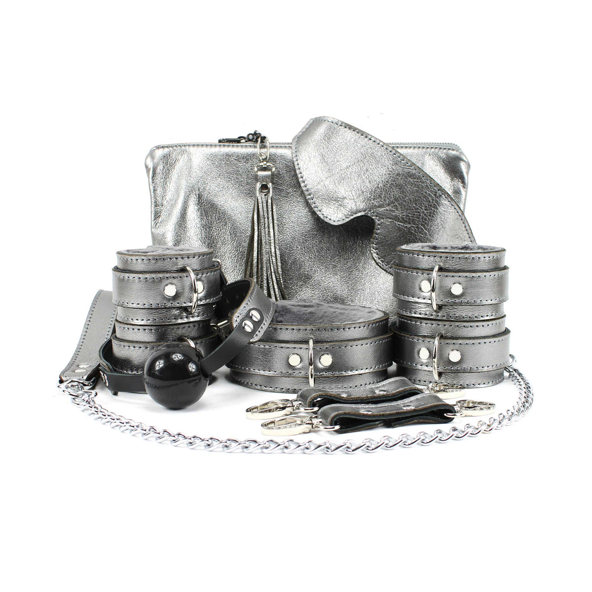 CLÀUS METAL PREMIUM LEATHER SET